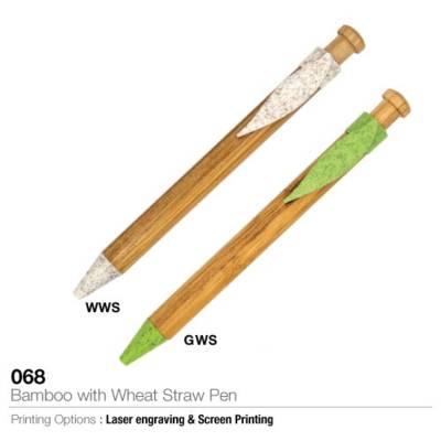 Bamboo and Wheat Straw Pens