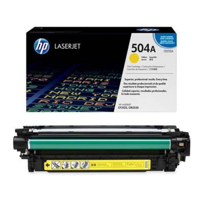 HP 504A Yellow Original LaserJet Toner Cartridge