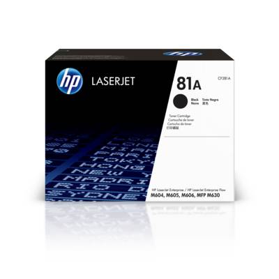 HP 81A Black Original LaserJet Toner Cartridge
