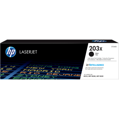 HP 203X High Yield Black Original LaserJet Toner Cartridge