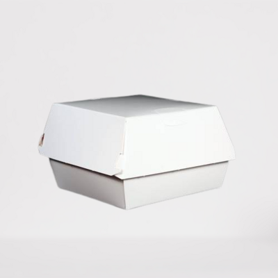 Paper White Burger Box Large 500 Pieces