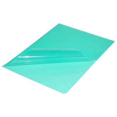 Durable 2339-05 L-Shaped Transparent File Folder, A4 Size, 50 Pieces, Green