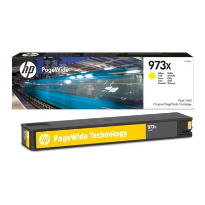 HP 973X High Yield Yellow Original PageWide Cartridge
