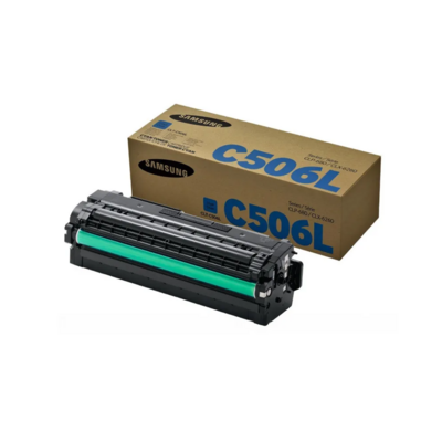 Samsung CLT-C506L High Yield Cyan Toner Cartridge