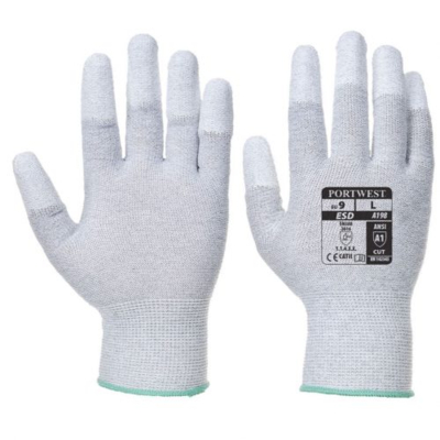 A198 - Antistatic PU Fingertip Glove