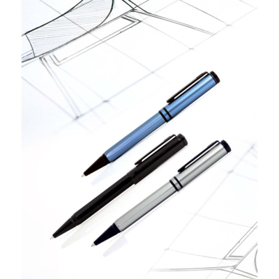 Twisted. Metal Pens / BLACK & GREY