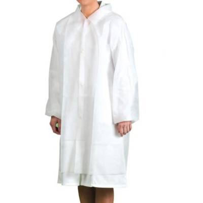 D118- Disposable Visitors Coat PP