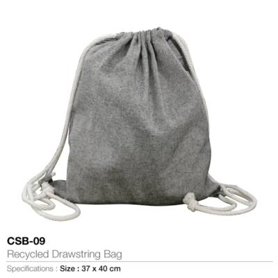 Recycled Drawstring Bags