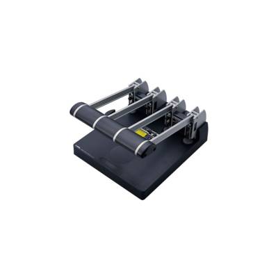 Carl Clp-124N 4 Hole Heavy Duty Paper Punch, Black