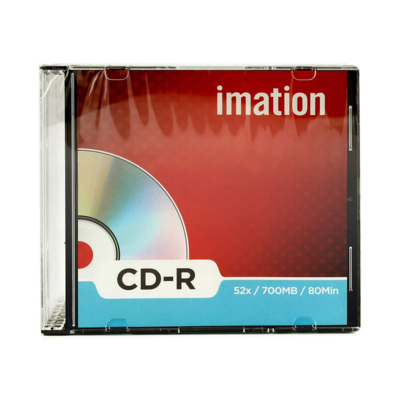 Imation Cd-R, 52X, 700Mb Storage 80Min,10 Peice/Pack
