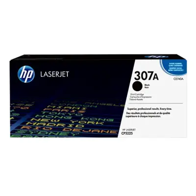 HP 307A Black Original LaserJet Toner Cartridge