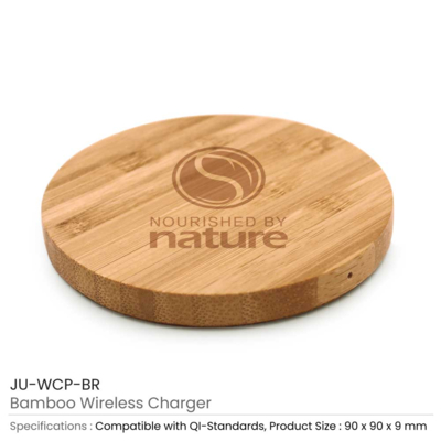 Bamboo Wireless Charger