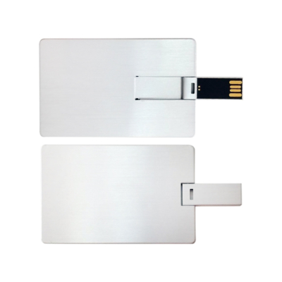 METAL CREDIT CARD USB FLASH DRIVE