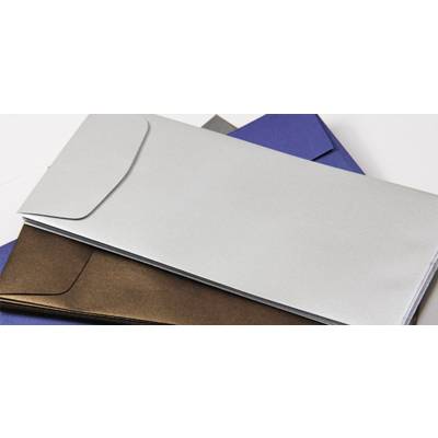 Vertical White Envelopes  with  logo