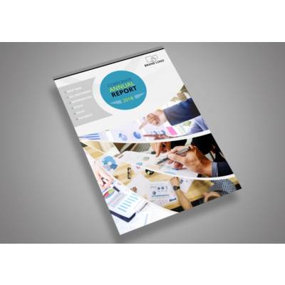 Report / Paper Covers with  logo - Vertical