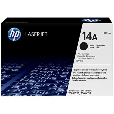 HP 14A Black Original LaserJet Toner Cartridge