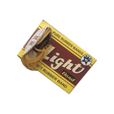 Light Rubber Band, Yellow, No.10, 100Gm