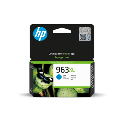 HP 963XL High Yield Cyan Original Ink Cartridge