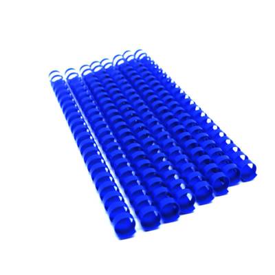 Deluxe Binding Comb 16Mm, Blue, 100Pcs/Box