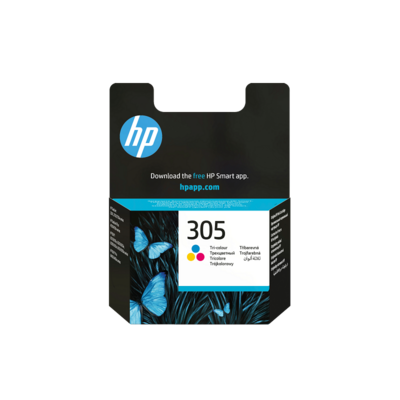 HP 305 Tri-color Original Ink Cartridge