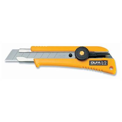 Olfa L-2 Multi-Purpose Heavy Duty Knife/Cutter With A Snap, 18 Mm