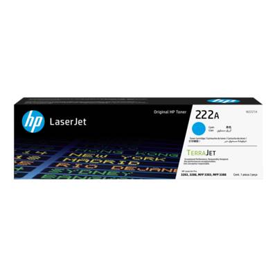 HP 222A Cyan Original LaserJet Toner Cartridge