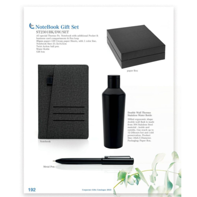 Notebook gift set