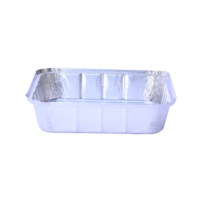 Aluminium Container Base With Lid 244X244X48Mm 200 Pieces