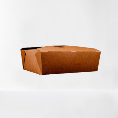 56 Oz Kraft Pe Take Away Box 100 Pieces