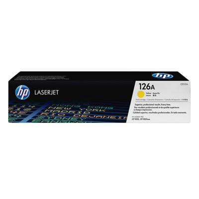 HP 126A Yellow Original LaserJet Toner Cartridge