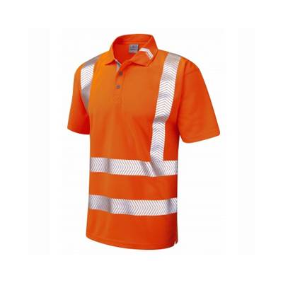 Leo Workwear BROADSANDS – ISO 20471 Class 2 Coolviz Ultra Polo Shirt P09-O