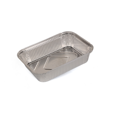 Aluminium Container Base With Lid 260X192X50Mm 400 Pieces