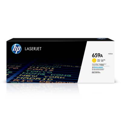 HP 659X High Yield Yellow Original LaserJet Toner Cartridge