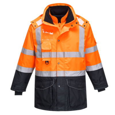 S426 - Hi-Vis 7-in-1 Contrast Traffic Jacket