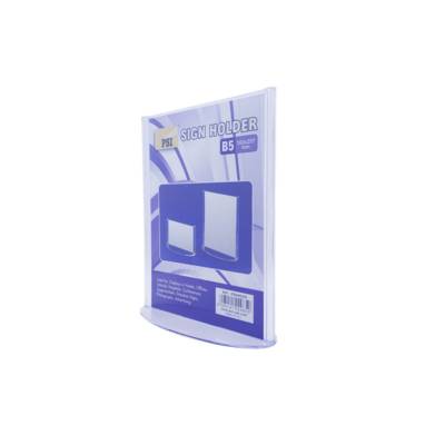 Psi Desk Sign Holder Clear,Vertical 182 X 257Mm(B5)