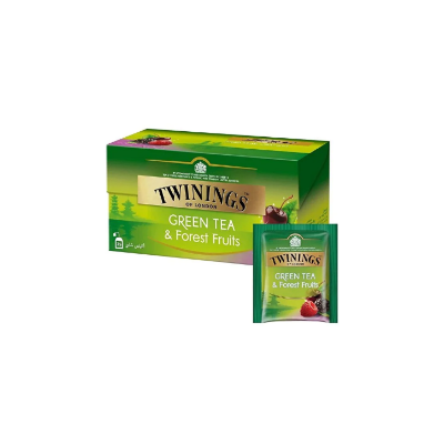 Twinings Green Tea and Forest Fruits 1x25s