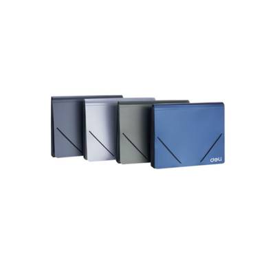 Deli E5551, Expanding Elastic File With 13 Pockets, A4 Size, Assorted