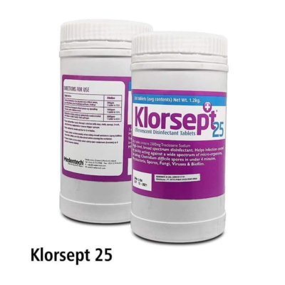 Klorsept 25 Effervescent Disinfectant Tablets 300 pcs