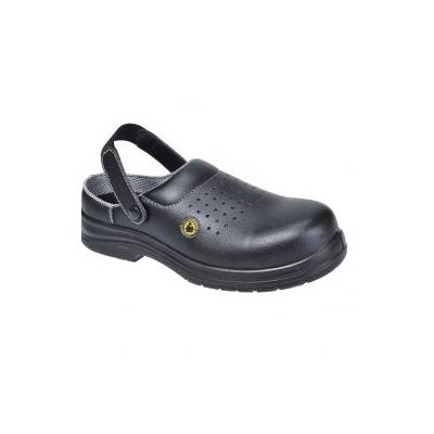 FC03 - Portwest Compositelite ESD Perforated Safety Clog SB AE