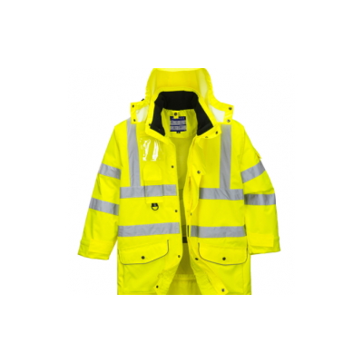 S427 - Hi-Vis 7-in-1 Traffic Jacket