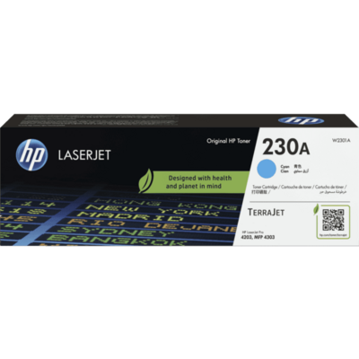 HP 230A Cyan Original LaserJet Toner Cartridge