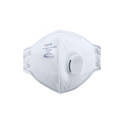 P351 - FFP3 Valved Dolomite Fold Flat Respirator