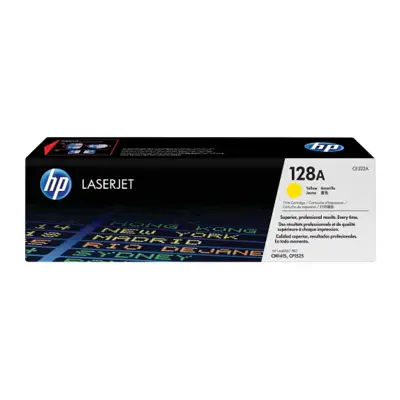 HP 128A Yellow Original LaserJet Toner Cartridge