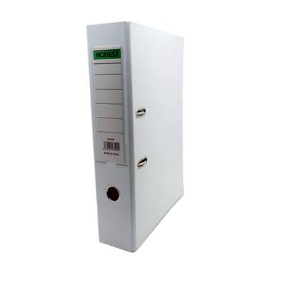 Modest Box File ,3 Inch, F/S Broad Fixed Mechanism, White ,Ms609