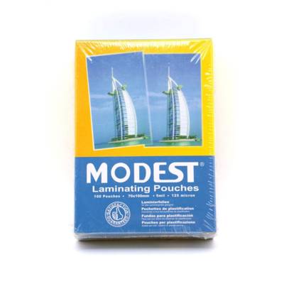 Modest Ms529 ,Laminating Pouch Film, 125 Micron,70 X 100Mm,100/Pack