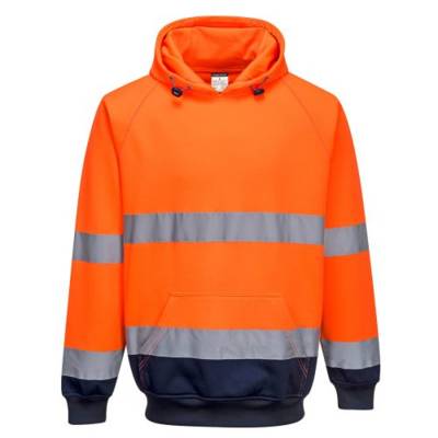 B316 - Two-Tone Hooded Sweatshirt