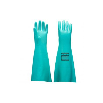 A813- Extended Length Nitrile Gauntlet