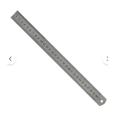 Ruler Steel 30cm
