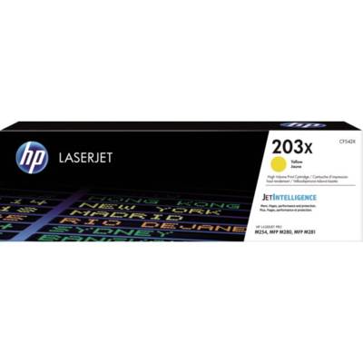 HP 203X High Yield Yellow Original LaserJet Toner Cartridge