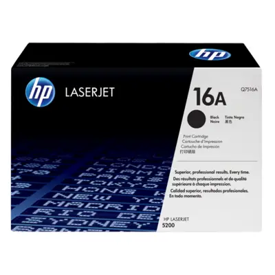 HP 16A Black Original LaserJet Toner Cartridge